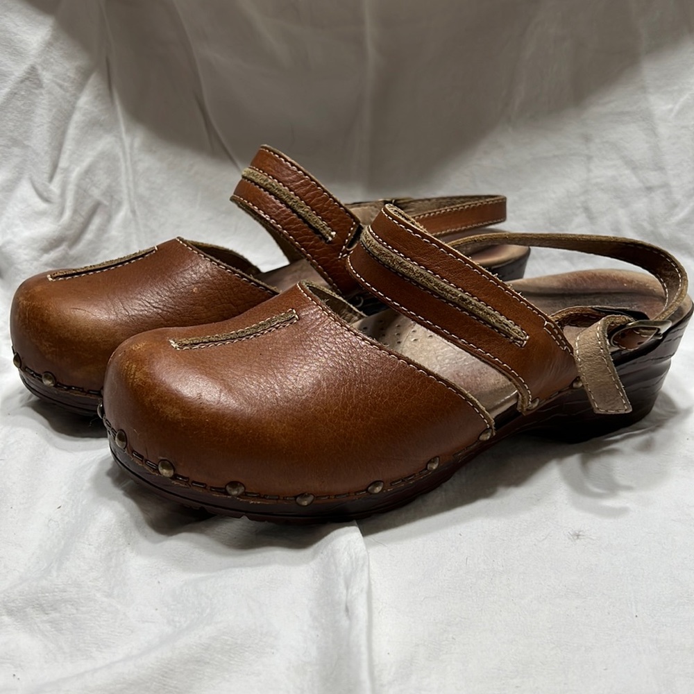 Sanita Khloe Leather Clog
